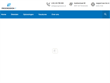 Tablet Screenshot of progression.nl